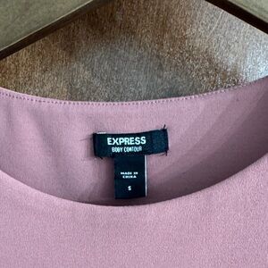 Express Mauve Body Contour Top